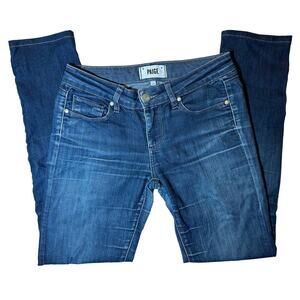 PAIGE Woman's Dark Wash Skinny Jeans Size 26